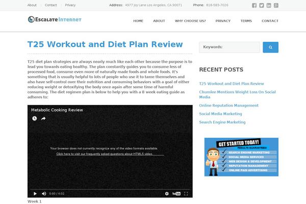 Site using MotoPress Content Editor Lite plugin
