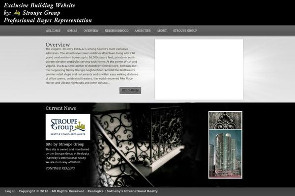 Executive 1.0 theme site design template sample