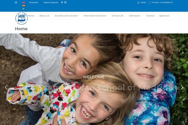 Educationpack theme site design template sample