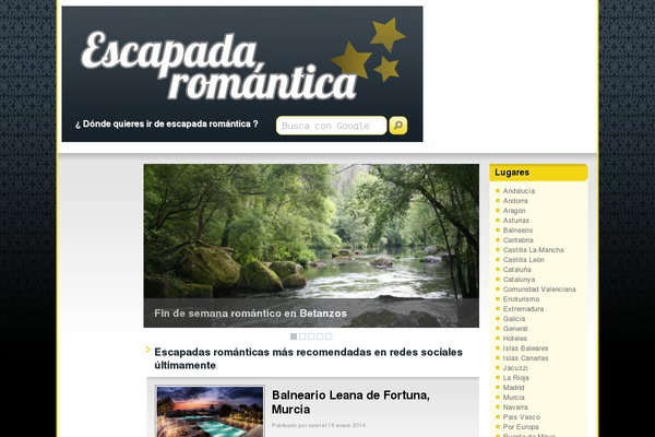 escapadaromantica.com site used Escapadasfs