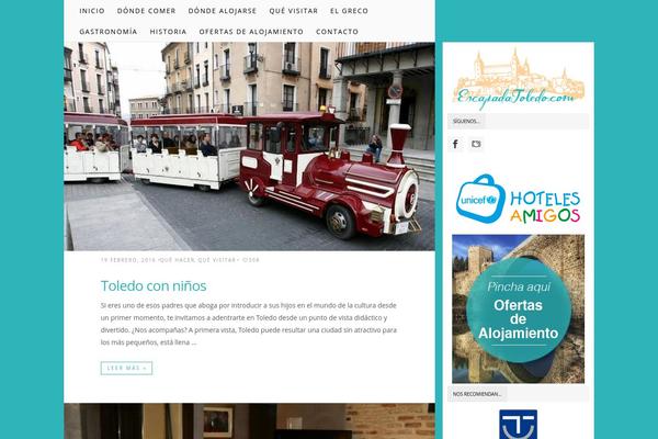 Blogist theme site design template sample