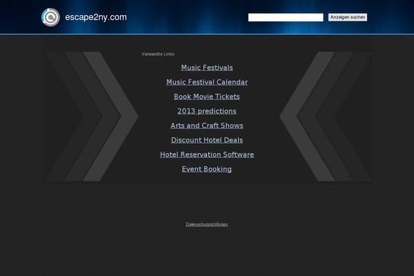 Vortex theme site design template sample