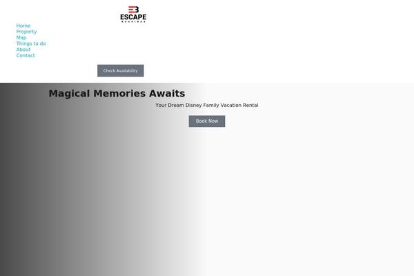 escapebookings.com site used Homey-child-2