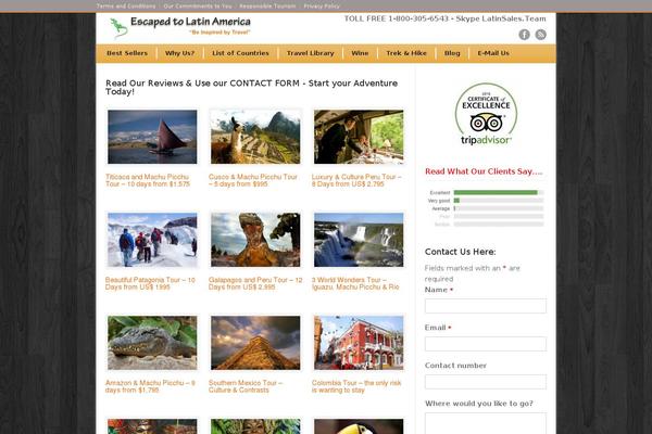 Site using Simple Testimonials plugin