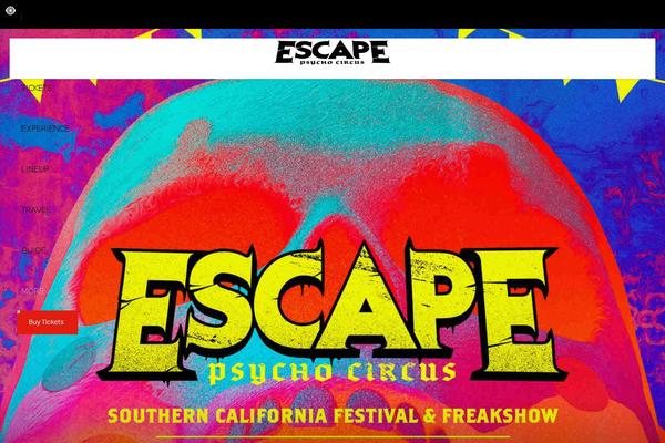 escapefromwonderland.com site used Insomniac