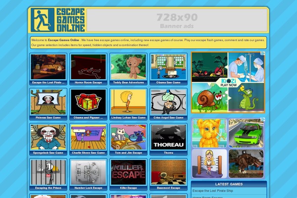 escapegamesonline.org site used Arcadexd