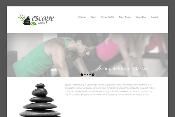 Foxy theme site design template sample