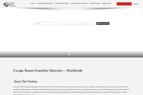 Javo Directory theme site design template sample