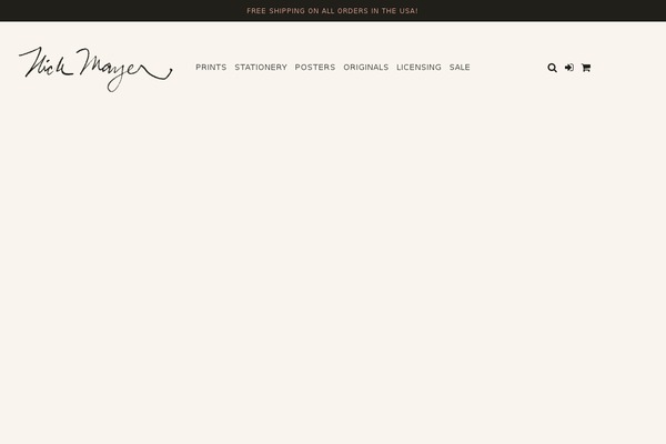 Storefront Paper theme site design template sample