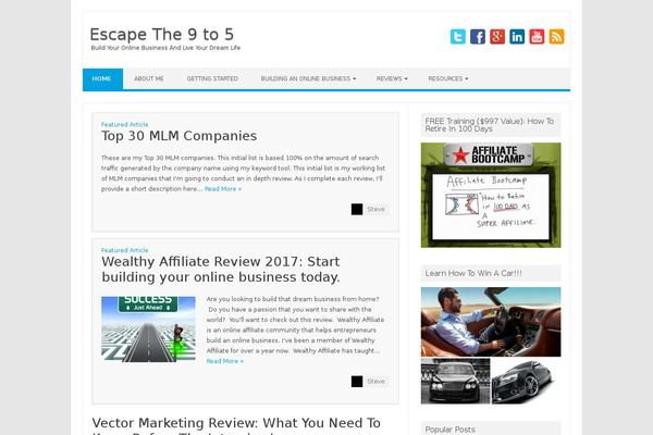 Iconic One Pro theme site design template sample