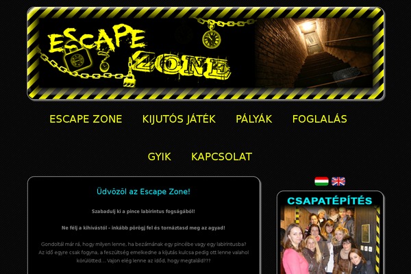 escapezone.hu site used Dovi42