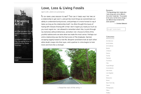 Oulipo theme site design template sample