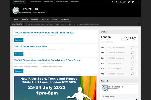 Site using Fooevents-calendar plugin