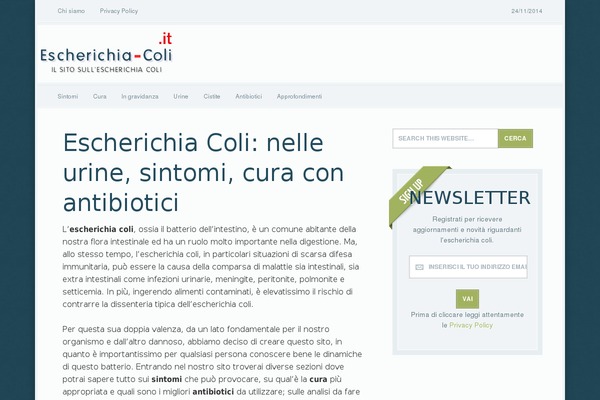 escherichia-coli.it site used MH Biosphere