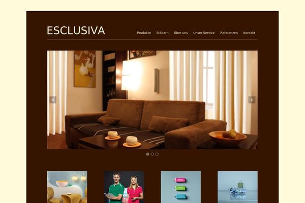 Oritina theme site design template sample