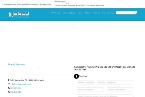 Polytechnic theme site design template sample