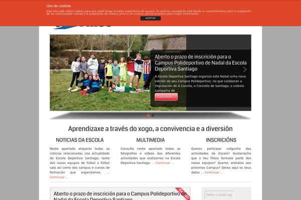 Small Business theme site design template sample
