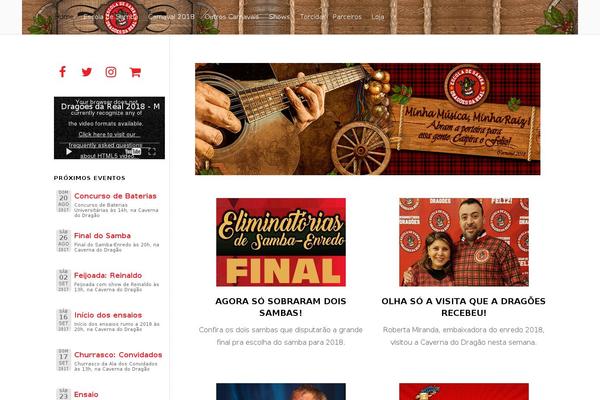Newsy theme site design template sample
