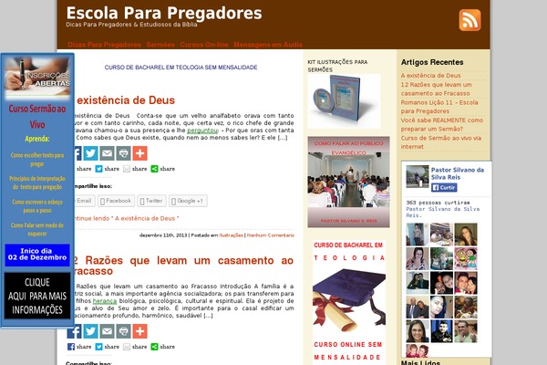 Site using Online Bible VP for WordPress plugin