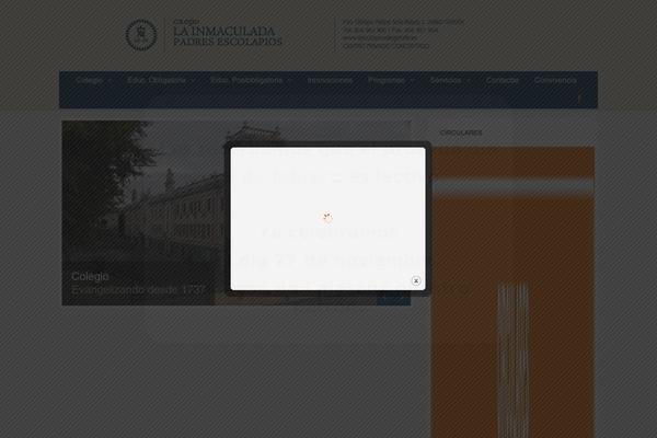 Universe theme site design template sample