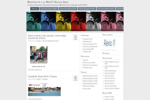 Maritimo theme site design template sample
