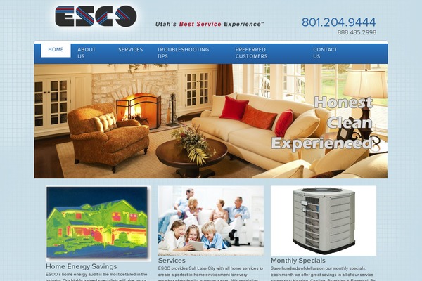 esco theme websites examples