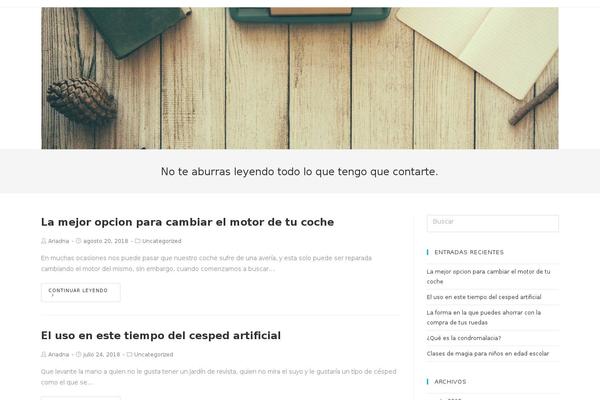 Libretto theme site design template sample