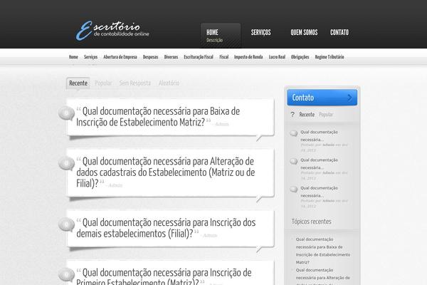 escritoriocontabilidadeonline.com site used Lucas