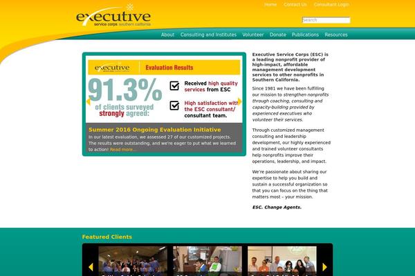 escsc.org site used Esc-theme