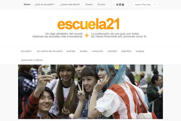 escuela21.org site used Lucid
