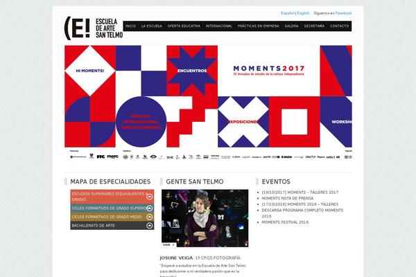 Struktur theme site design template sample