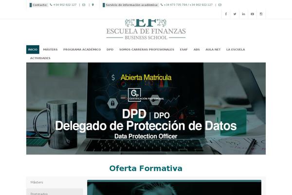 Site using WP Excel CMS plugin