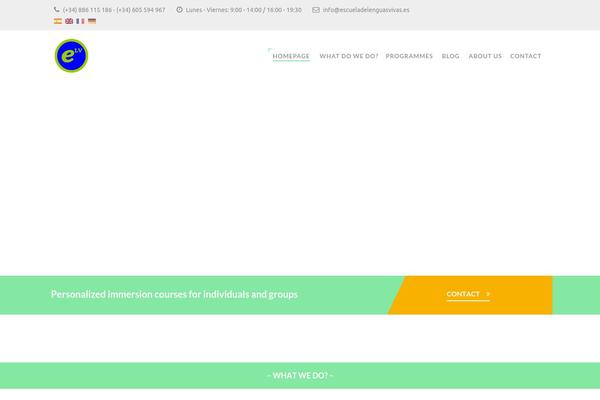 Structure theme site design template sample