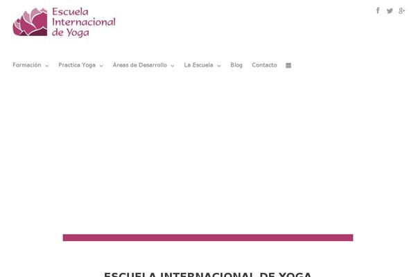 escueladeyoga.com site used Escuela-de-yoga