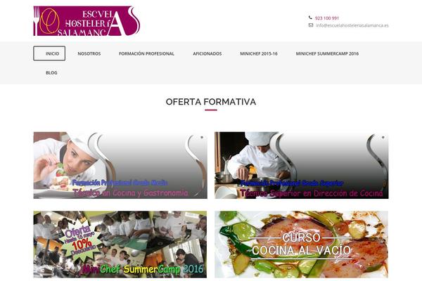 LMS theme site design template sample
