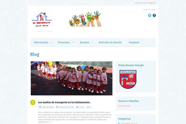 Babysitter theme site design template sample