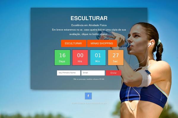 Site using EZP Coming Soon Page plugin