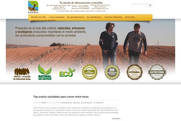 Hereford theme site design template sample