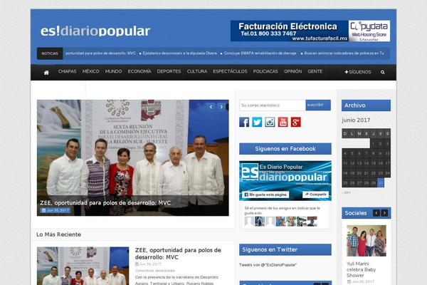 Newscard-pro theme site design template sample
