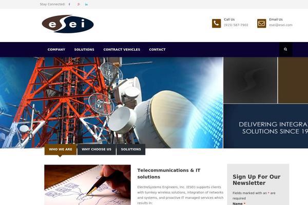 Bizspeak theme site design template sample