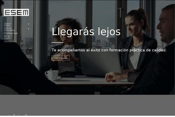 esem.es site used Gt3-wp-output