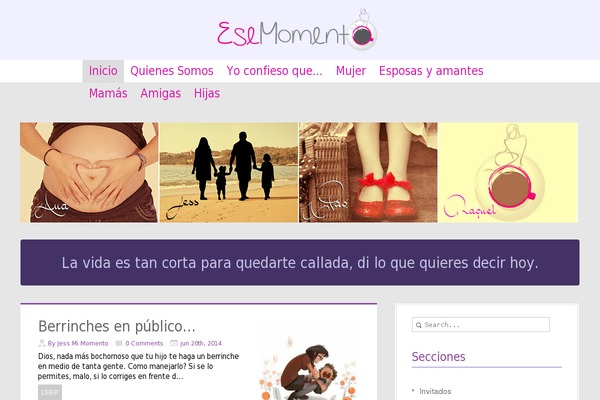 Blueblog theme site design template sample