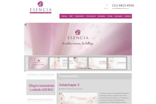 Especial theme site design template sample