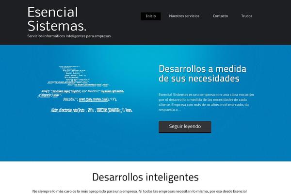 Alexandria theme site design template sample