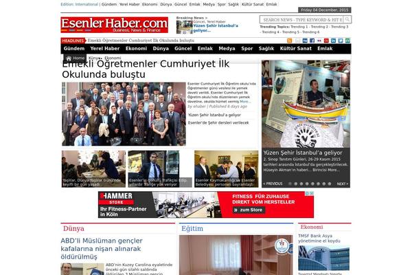 Newstimes v1.1 theme site design template sample