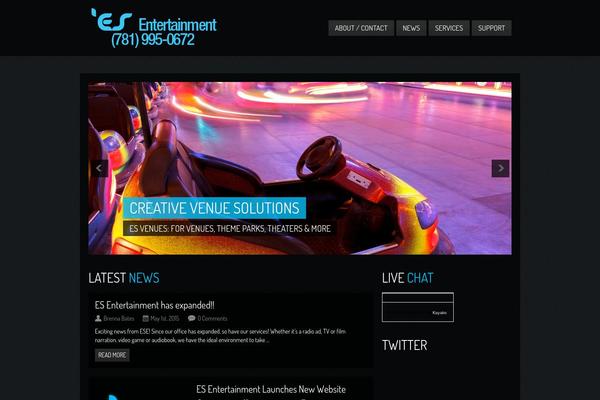Clubber theme site design template sample