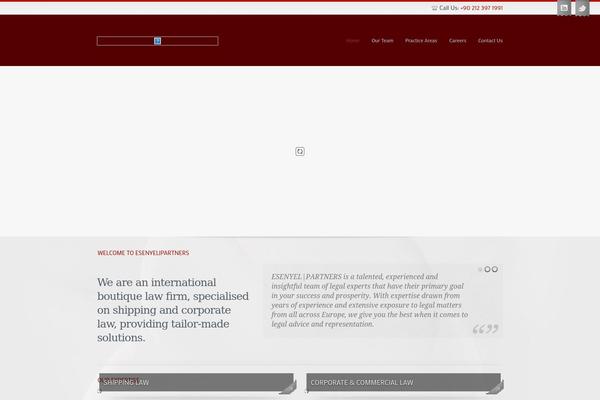 Progressio theme site design template sample