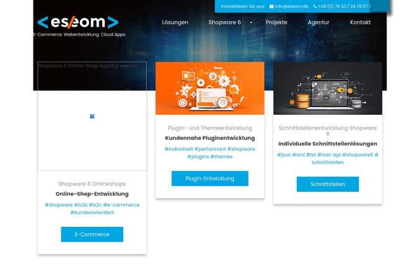 eseom.de site used Eseomtheme
