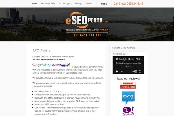 Lucid theme site design template sample