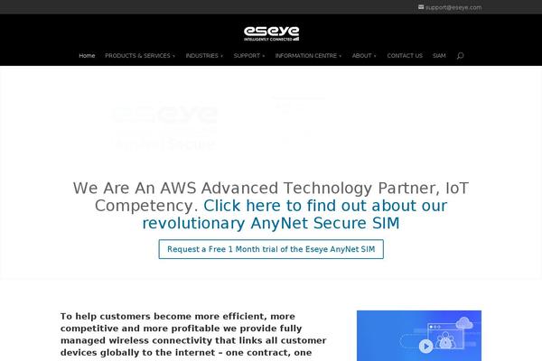 eseye.com site used Eseye